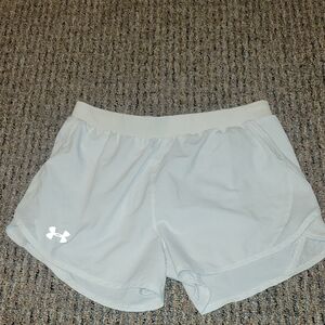 Under Armour Women's Athletic White Shorts